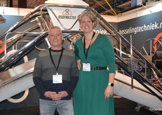 It was dekwasser Tuesday, so of course a photo of Hans Stedehouder and Jorien Plak-Schouten of Besseling Techniek could not be missing. Hans said he had seen some old acquaintances on day one anyway, and it is nice to see fathers and sons, especially if you have been able to supply deck washers to several generations as a company.